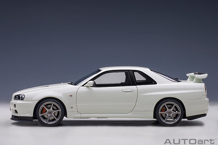 AUTOart Composite Aa77406 1/18 Nissan Skyline GT-R (R34) V-specII White Pearl - image 4