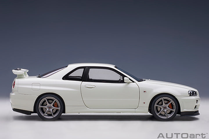 AUTOart Composite Aa77406 1/18 Nissan Skyline GT-R (R34) V-specII White Pearl - image 5