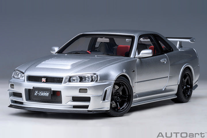 AUTOart Composite Aa77461 1/18 NISMO R34 GT-R Z-tune Silver - image 1