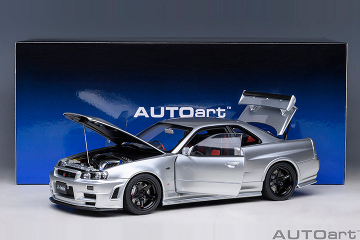 AUTOart Composite Aa77461 1/18 NISMO R34 GT-R Z-tune Silver - image 2