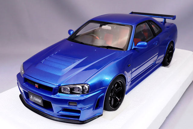 AUTOart Composite Aa77462 1/18 NISMO R34 GT-R Z-tune Bayside Blue - image 1