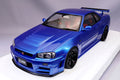 AUTOart Composite Aa77462 1/18 NISMO R34 GT-R Z-tune Bayside Blue - image 1