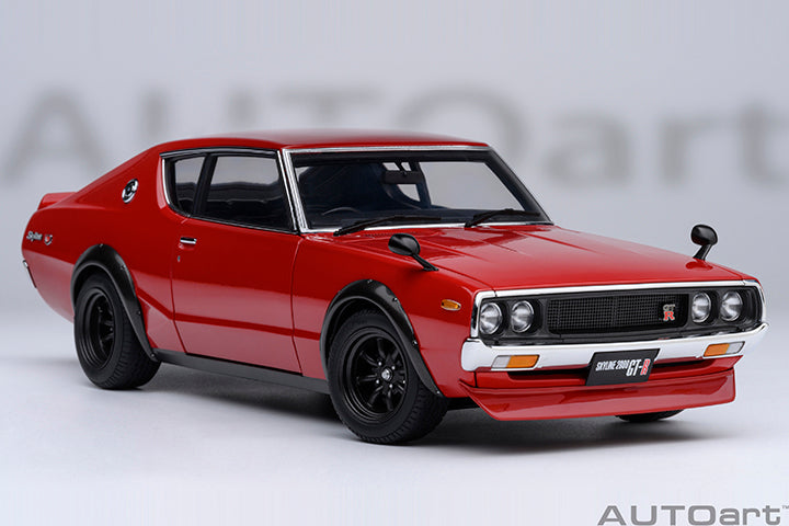 AUTOart Composite Aa77468 1/18 Nissan Skyline 2000GT-R (KPGC110) Tuned Version Red - image 1