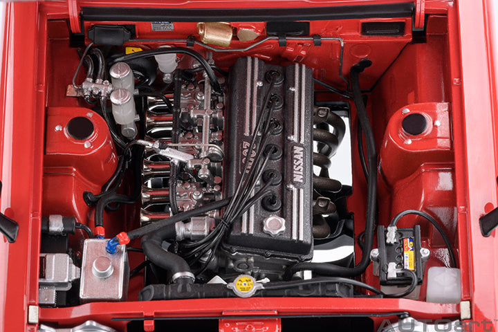 AUTOart Composite Aa77468 1/18 Nissan Skyline 2000GT-R (KPGC110) Tuned Version Red - image 3