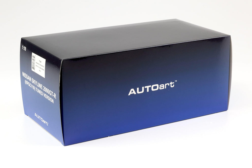 AUTOart Aa77468 Nissan Skyline 2000GT-R KPGC110 Tuned Version Red - original box