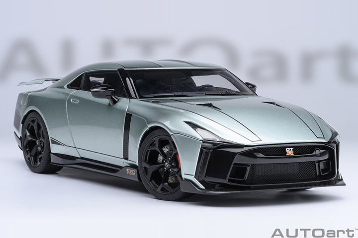 AUTOart Composite Aa77512 1/18 Nissan GT-R50 by Italdesign Metallic Green/Black - image 1