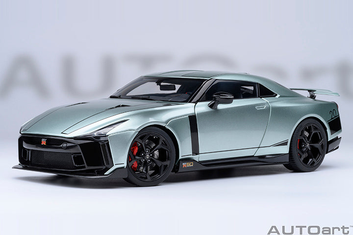 AUTOart Composite Aa77512 1/18 Nissan GT-R50 by Italdesign Metallic Green/Black - image 2
