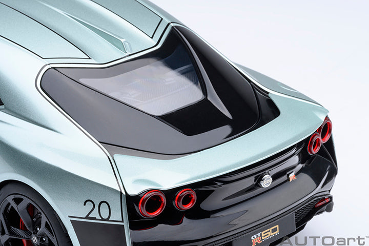 AUTOart Composite Aa77512 1/18 Nissan GT-R50 by Italdesign Metallic Green/Black - image 5