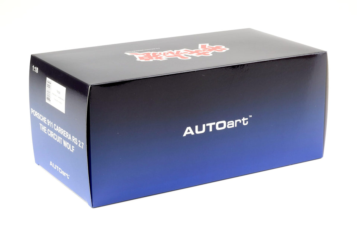 AUTOart Aa78026 Composite 1/18 Porsche 911 Carrera 2.7 RS "Circuit Wolf" Sakon Hayase - manufacturer box
