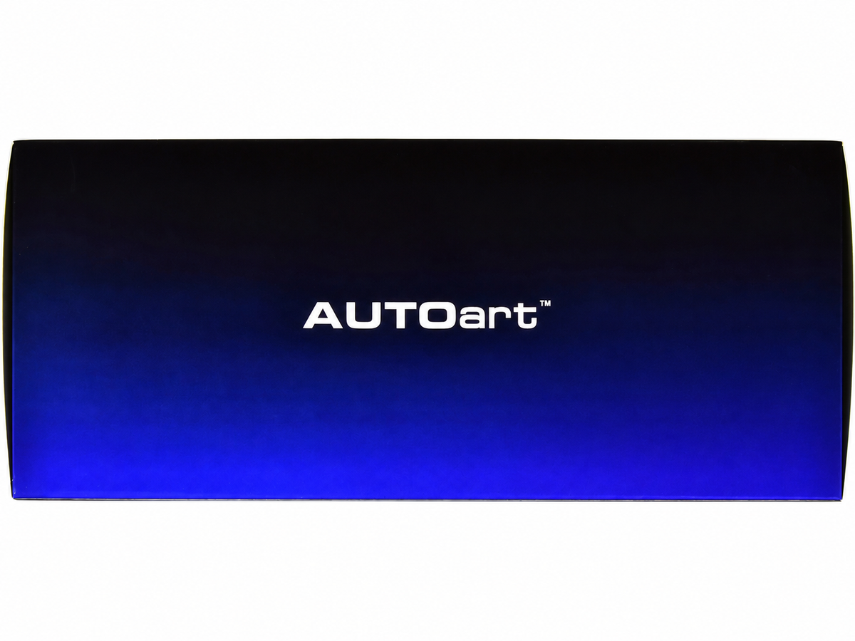 AUTOart Aa78175 Composite 1/18 Porsche 911 (991.2) GT2 RS Weissach Package Blue/Carbon Black - manufacturer box