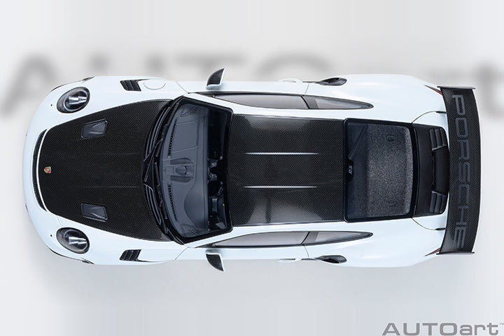 AUTOart Aa78176 Composite 1/18 Porsche 911 (991.2) GT3 RS Weissach Package White/Carbon Black - image 5