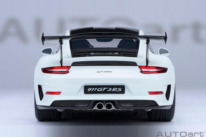 AUTOart Aa78176 Composite 1/18 Porsche 911 (991.2) GT3 RS Weissach Package White/Carbon Black - image 6