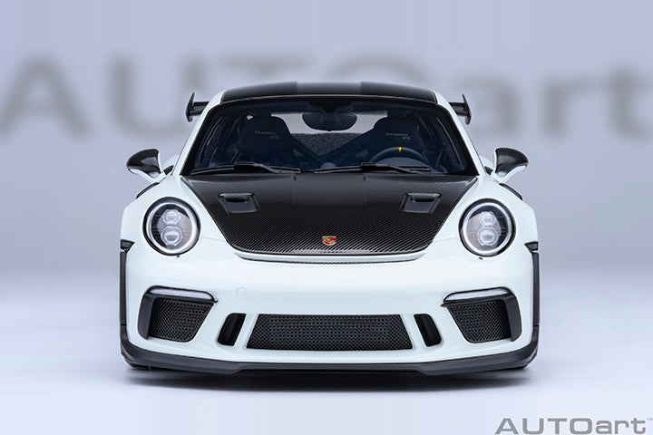 AUTOart Aa78176 Composite 1/18 Porsche 911 (991.2) GT3 RS Weissach Package White/Carbon Black - image 7