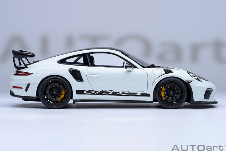 AUTOart Aa78176 Composite 1/18 Porsche 911 (991.2) GT3 RS Weissach Package White/Carbon Black - image 8