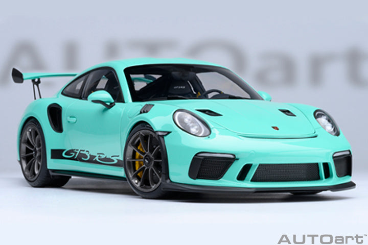AUTOart Aa78181 Composite 1/18 Porsche 911 (991.2) GT3 RS Mint Green - image 1