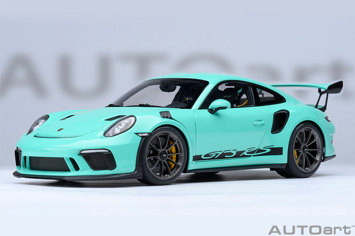 AUTOart Aa78181 Composite 1/18 Porsche 911 (991.2) GT3 RS Mint Green - image 2