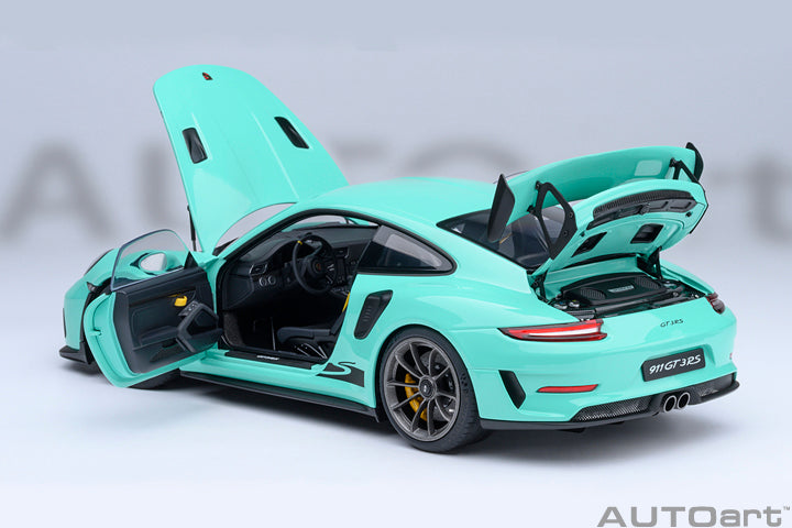 AUTOart Aa78181 Composite 1/18 Porsche 911 (991.2) GT3 RS Mint Green - image 7