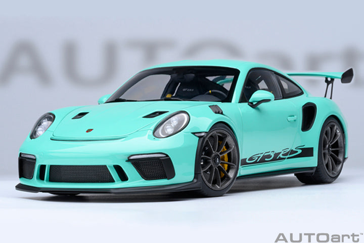 AUTOart Aa78181 Composite 1/18 Porsche 911 (991.2) GT3 RS Mint Green - image 8