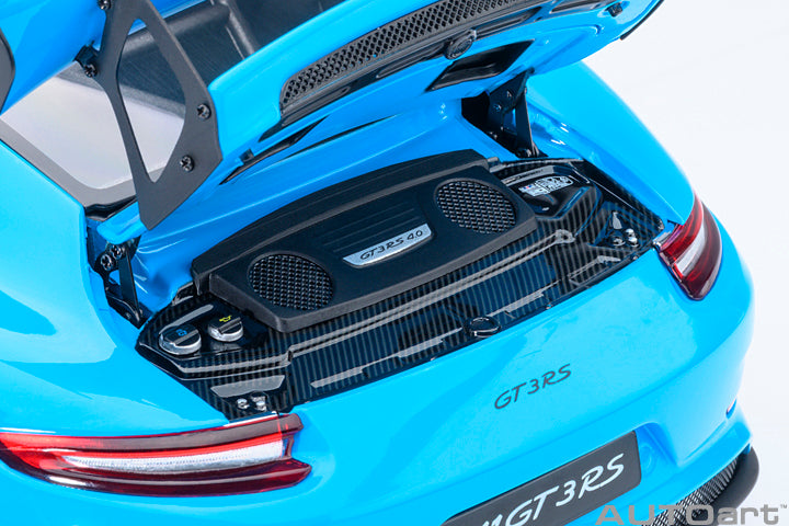 AUTOart Composite Aa78182 1/18 Porsche 911 (991.2) GT3 RS Light Blue - image 4