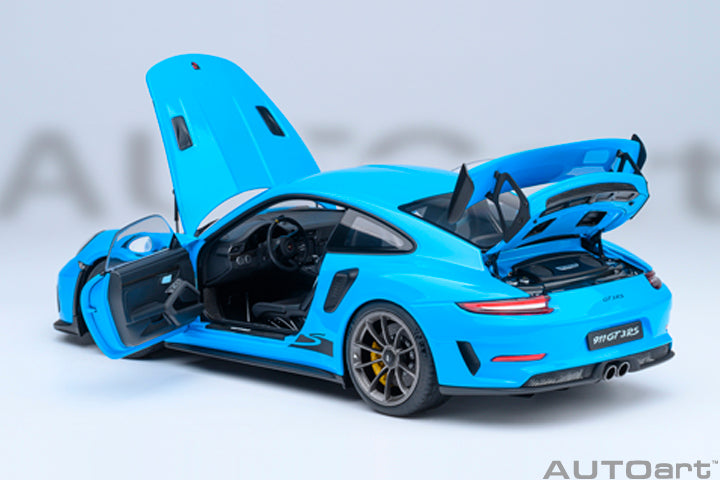 AUTOart Composite Aa78182 1/18 Porsche 911 (991.2) GT3 RS Light Blue - image 7