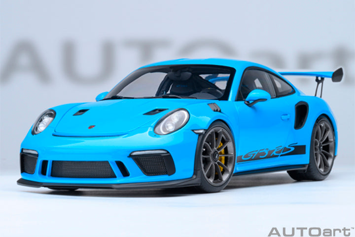 AUTOart Composite Aa78182 1/18 Porsche 911 (991.2) GT3 RS Light Blue - image 8