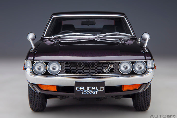 AUTOart Composite Aa78769 1/18 Toyota Celica Liftback 2000GT RA25 1973 Dark Purple Metallic - image 7