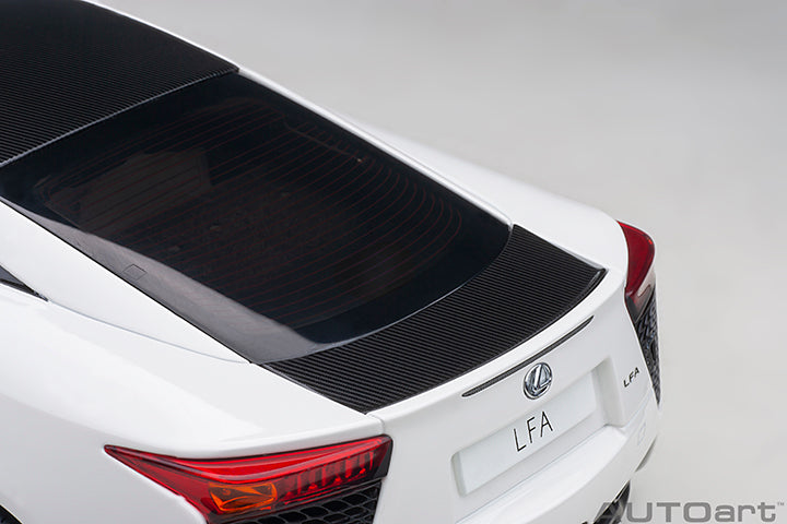 AUTOart Composite Aa78851 1/18 Lexus LFA Whitest White BlackCarbon - image 5