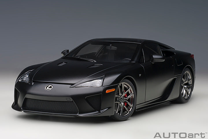 AUTOart Composite Aa78852 1/18 Lexus LFA Matte Black - image 1