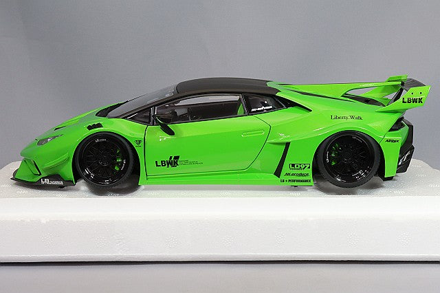 AUTOart Composite Aa79128 1/18 Liberty Walk LB-Silhouette Works Lamborghini Huracan GT Pearl Green - image 2