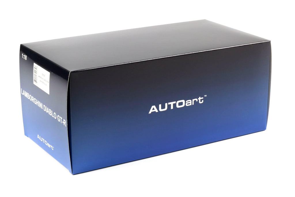 AUTOart Composite Aa79135 1/18 Lamborghini Diablo GTR Metallic Blue - manufacturer box