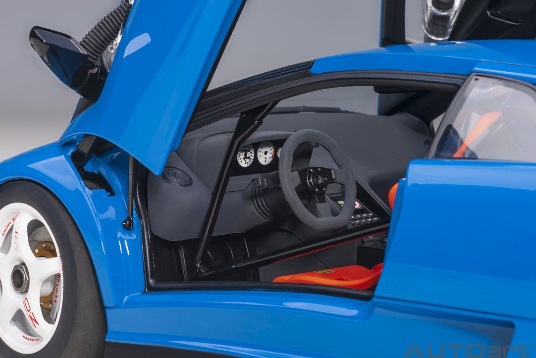 AUTOart Composite Aa79148 1/18 Lamborghini Diablo SV-R Le Mans Blue - image 6