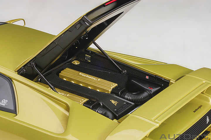 AUTOart Composite Aa79157 1/18 Lamborghini Diablo SE30 GIALLO SPYDER (Metallic Yellow) - image 4