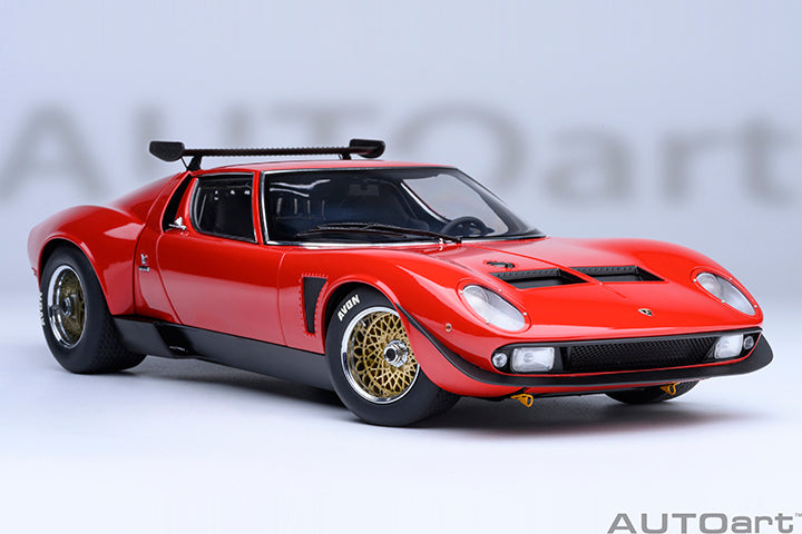 AUTOart Composite Aa79171 1/18 Lamborghini Miura SVR Jota Red - image 1