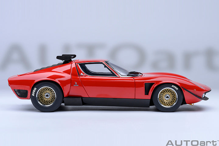 AUTOart Composite Aa79171 1/18 Lamborghini Miura SVR Jota Red - image 7