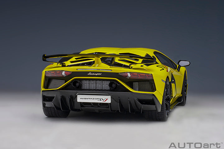 AUTOart Composite Aa79175 1/18 Lamborghini Aventador SVJ Pearl Yellow - image 3