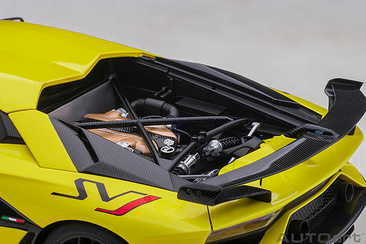 AUTOart Composite Aa79175 1/18 Lamborghini Aventador SVJ Pearl Yellow - image 7