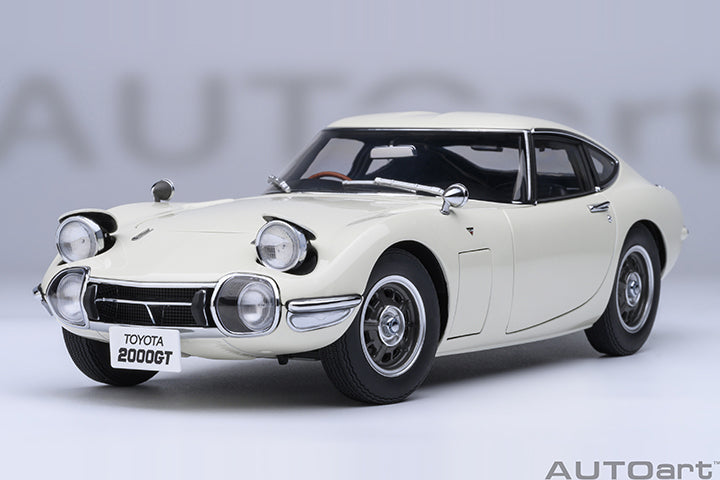 AUTOart Composite Aa79546 1/18 Toyota 2000GT 1967 White Renewed Reissue - image 1
