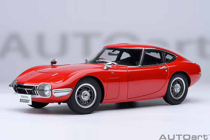 AUTOart Composite Aa79547 1/18 Toyota 2000GT 1967 Red Renewed Reissue - image 2