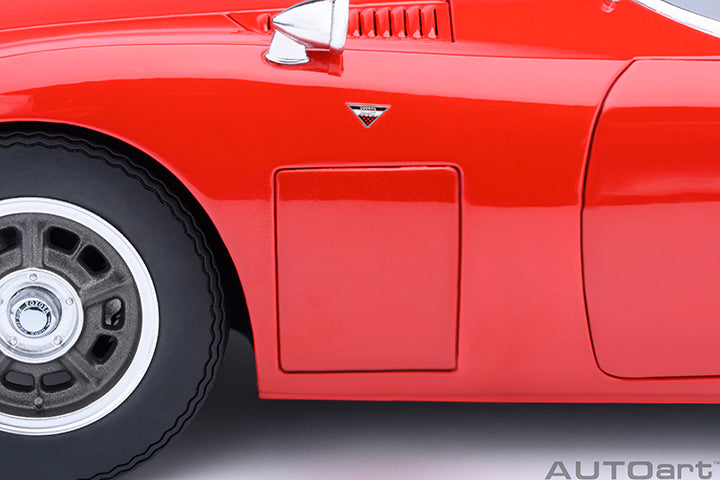 AUTOart Composite Aa79547 1/18 Toyota 2000GT 1967 Red Renewed Reissue - image 3