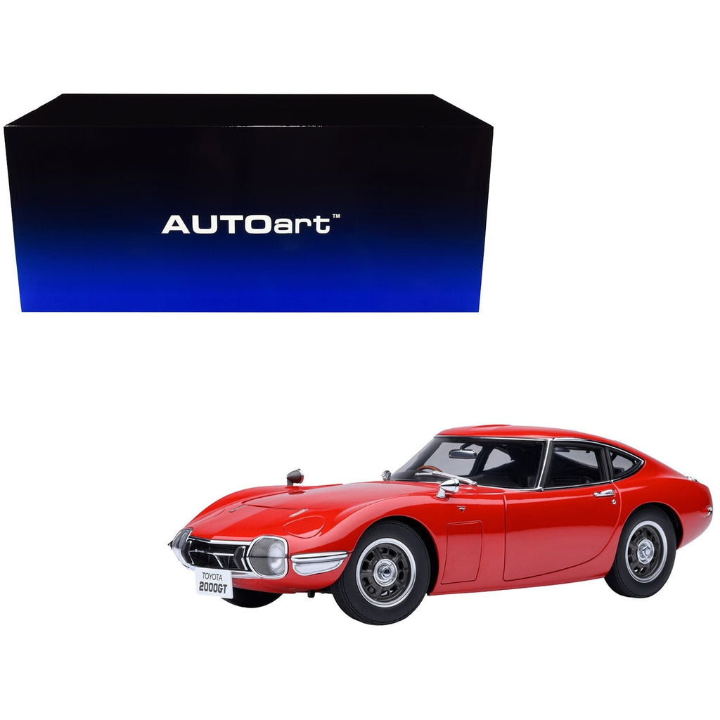 AUTOart 79547 1/18 Toyota 2000GT - original product box and model