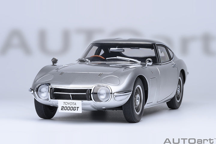 AUTOart Composite Aa79548 1/18 Toyota 2000GT 1967 Silver Renewed Reissue - image 1