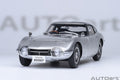 AUTOart Composite Aa79548 1/18 Toyota 2000GT 1967 Silver Renewed Reissue - image 1