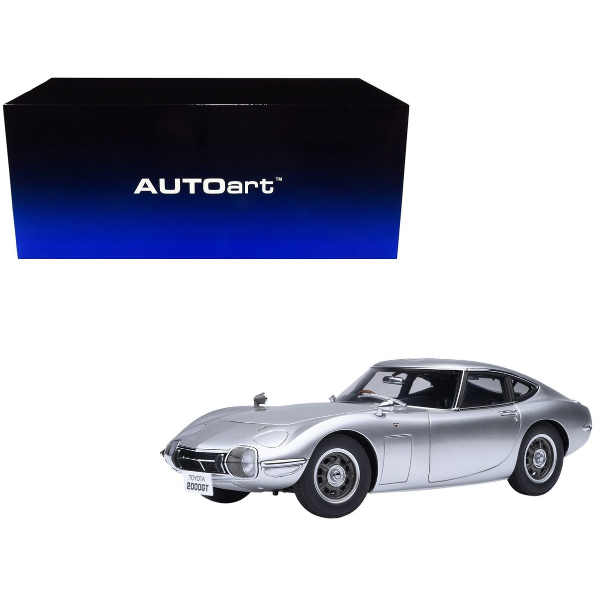 AUTOart 79548 1/18 Toyota 2000GT - original product box and model