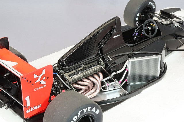 AUTOart Aa89150 Composite 1/18 McLaren Honda MP4/6 Japanese GP 1991 #1 A. Senna Reissue - image 8
