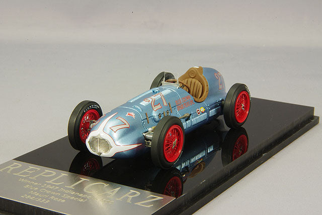 Replicarz ACM-R43001 1/43 Blue Crown Special 1947 Indy 500 Winner #27 M. Rose - image 1