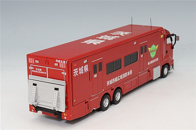 ActCar ACT0004A 1/64 Ibaraki Southwest Fire Department Command Support Vehicle Seinan Support 1 Expanding Body with Ladder - image 3