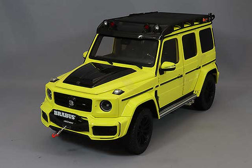Almost Real AL860513 1/18 Brabus G-Class Adventure Package Mercedes-AMG G 63 2020 Electric Beam Yellow - image 1