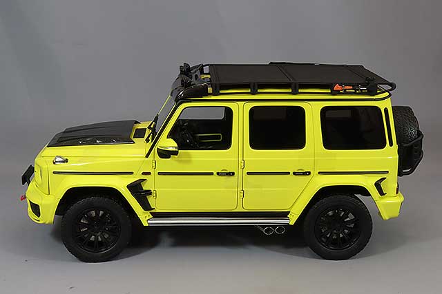 Almost Real AL860513 1/18 Brabus G-Class Adventure Package Mercedes-AMG G 63 2020 Electric Beam Yellow - image 2