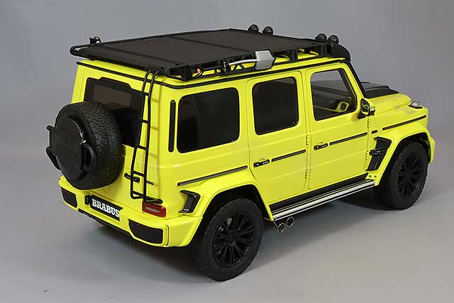 Almost Real AL860513 1/18 Brabus G-Class Adventure Package Mercedes-AMG G 63 2020 Electric Beam Yellow - image 3