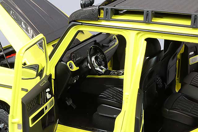 Almost Real AL860513 1/18 Brabus G-Class Adventure Package Mercedes-AMG G 63 2020 Electric Beam Yellow - image 6